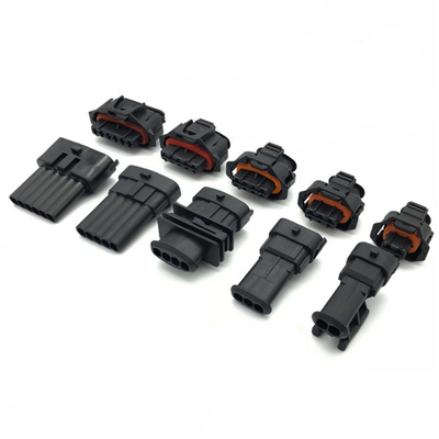 2 3 4 5 6 Pin Way 3.5MM Nozzle Socket Plug Pressure Sensor Connector Accelerator Pedal Automotive Automotive Boschs Set 1928403874